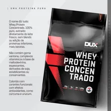 Whey Concentrado Refil - 1800g - Dux - + Massa Muscular Sabor Cookies Foto mini 4