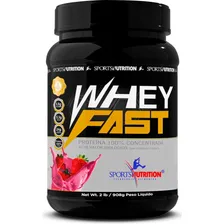 Whey Fast Protein 24g De Proteína Dose Sports Nutrition 908g Sabor Morango Foto mini 1