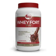 Whey Fort Proteina Isolada Concentr Mochaccino 900g Vitafor Foto mini 1