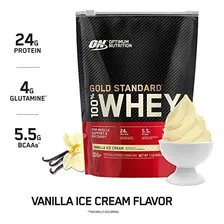 Whey Gold Standard 1,00 Lbs 454g Baunilha Optimum Nutrition Foto mini 3