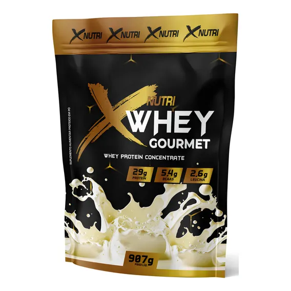 Whey Gourmet X Nutri Concentrado 907g Foto 1