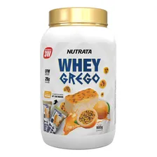 Whey Grego 900 G Mousse Maracuja Nutrata Isolado Concentrado Foto  mini 1
