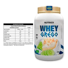 Whey Grego 900g - Nutrata - 2w Whey Concentrado/hidrolisado Sabor Vitamina de frutas Foto mini 4