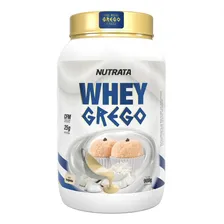 Whey Grego - 900g - Sabores - Nutrata Sabor Beijinho Foto mini 1