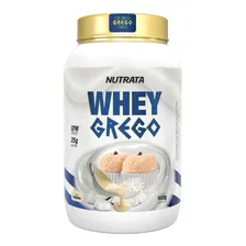 Whey Grego - 900g - Sabores - Nutrata Sabor Churros Foto mini 4
