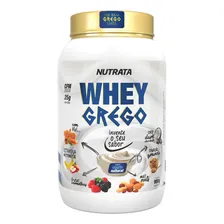 Whey Grego - 900g - Sabores - Nutrata Sabor Natural Foto  mini 1