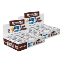 Whey Grego Bar caixa 12 Unidades) Nutrata Barra Proteina Sabor Brigadeiro Foto mini 2