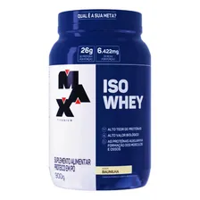 Whey Isolado Max Titanium Iso Whey Pote 900g Sabor Baunilha Sabor Whey Baunilha Foto mini 2