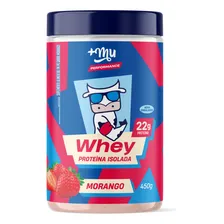 Whey Isolado Muke Morango 450g Mais Mu Foto mini 1