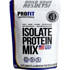 Whey Isolate Protein Mix Refil 900g - Profit Sabor Morango Foto mini 1