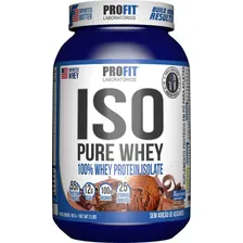 Whey Protein 100% Isolado - Iso Pure Whey 907g - Profit Labs Chocolate Foto  mini 1
