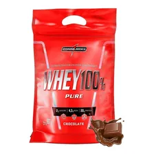 Whey Protein 100% Pure Integral Médica 907g Refil - Sabor Chocolate Foto  mini 1