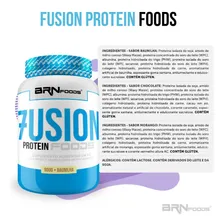 Whey Protein 7usion Protein Foods - 900g - Brn Foods Sabor Chocolate Foto mini 4