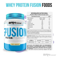 Whey Protein 7usion Protein Foods - 900g - Brn Foods Sabor Chocolate Foto mini 2