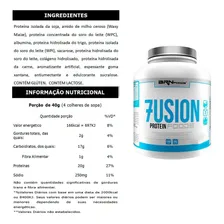 Whey Protein Blend BRN Foods - Pote 2kg Sabor Chocolate Foto mini 4