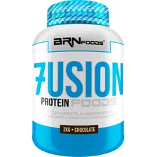 Whey Protein Blend BRN Foods - Pote 2kg Sabor Chocolate Foto mini 1