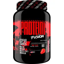 Whey Protein Fusion Isolate 900g - Espartanos Sports Sabor Morango Foto  mini 1
