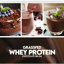 Whey Protein Grassfed Sabor Chocolate Belga 900g Puravida Foto mini 4