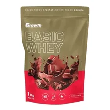 Whey Protein Growth Basic Whey (1kg) - Growth Supplements Sabor Chocolate Foto  mini 1
