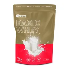 Whey Protein Growth Basic Whey 1kg Growth Supplements Sabor Natural Foto mini 1
