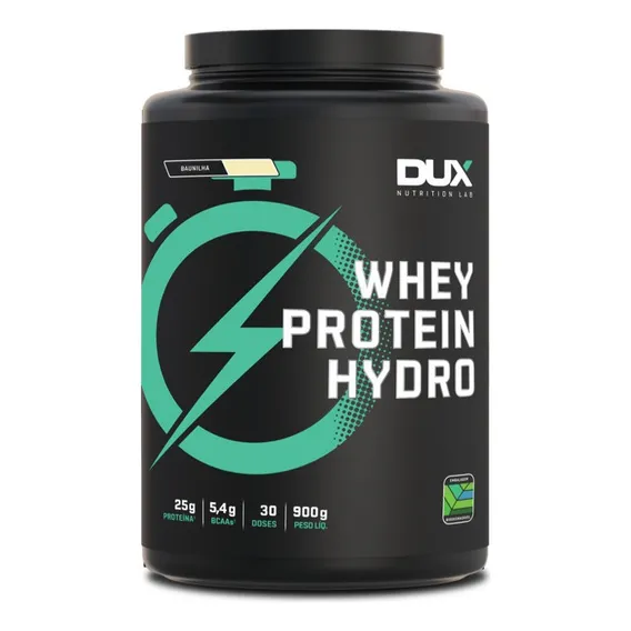Whey Protein Hydro 900g Dux Nutrition Whey Hidrolisado Foto 1