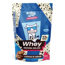 Whey Protein Isolado Muke Cookies & Cream Mais Mu 900g Foto mini  3