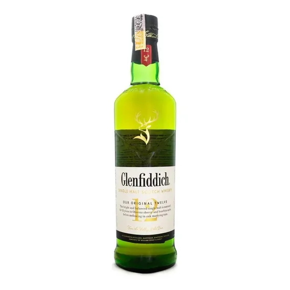 Whisky 12 Anos 750ml Glenfiddich Foto 1