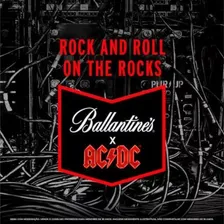 Whisky Ballantine's Finest Ac/Dc Edição Limitada Raro 750ml Foto mini 4