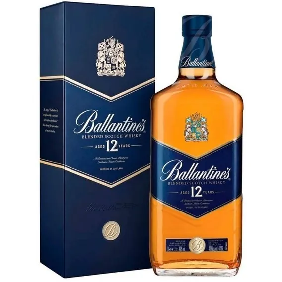 Whisky Ballantines 12 Anos 1 L Foto 1
