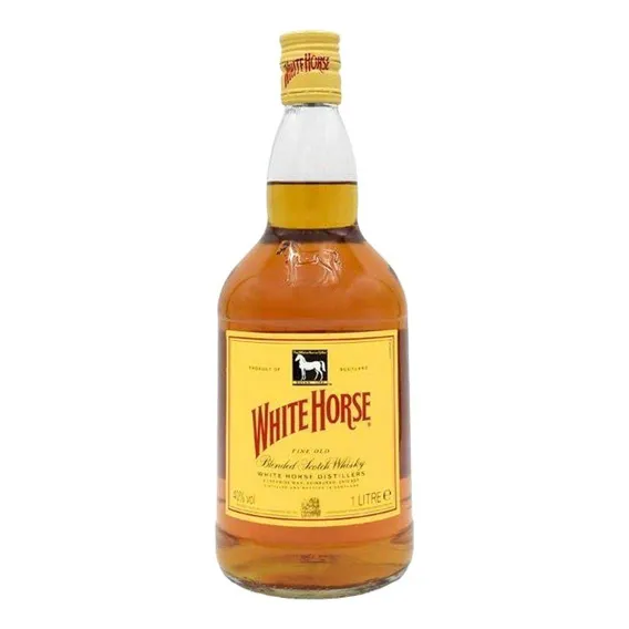 Whisky Cavalo Branco White Horse 1 L Foto 1