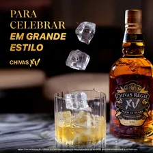 Whisky Escocês Blended Chivas Regal XV Garrafa 750ml Foto mini  3