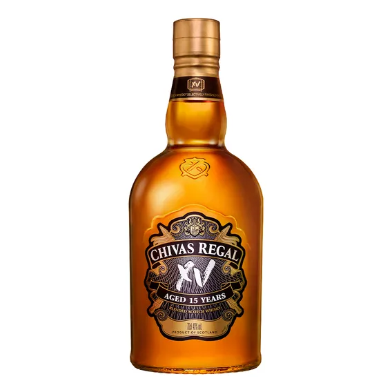 Whisky Escocês Blended Chivas Regal XV Garrafa 750ml Foto 1