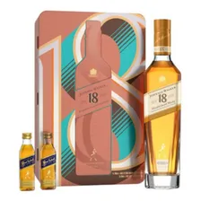 Whisky Johnnie Walker 18 anos 750 com 2 miniatura Blue Label 50 Foto mini 1