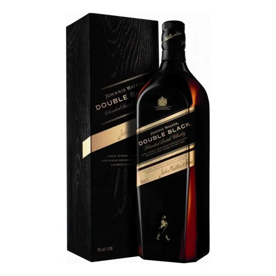 Whisky Johnnie Walker Double Black Label Garrafa 1 Litro Foto 1