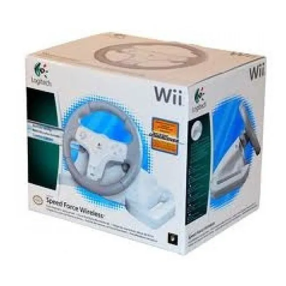 Wii Logitech Volante Speed Force Wireless Foto 1