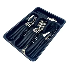 Wincy Faqueiro Inox Jogo Conjunto Talheres Kit 24 Peças Foto mini 1