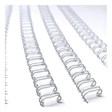 Wire-o Para Encadernação 3x1 A4 Branco 1/2 Para 95fls 100un Foto  mini 1