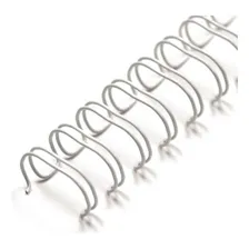 Wire-o Para Encadernação 3x1 A4 Branco 3/8 Para 60fls 100un Foto mini  3