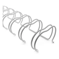 Wire-o Para Encadernação 3x1 A4 Branco 3/8 Para 60fls 100un Foto  mini 1