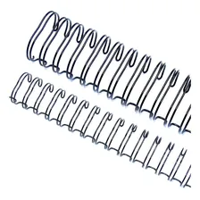 Wire-o Para Encadernação 3x1 A4 Preto 1/2 Para 95 Fls 100un Foto mini 1