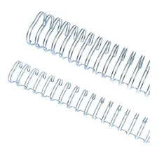Wire-o Para Encadernação 2x1 A4 Prata 3/4 Para 140 Fls 50un Foto mini 1