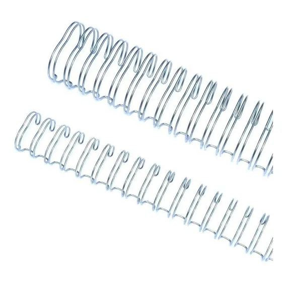 Wire-o Para Encadernação 2x1 A4 Prata 3/4 Para 140 Fls 50un Foto 1