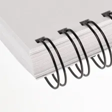 Wire-o Para Encadernação 2x1 A4 Preto 1 1/4 Até 270fls 25un Foto mini 3