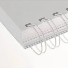 Wire-o Para Encadernação 3x1 A4 Branco 9/16 P/ 110fls 100un Foto mini 3