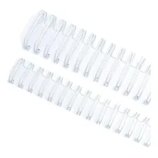 Wire-o Para Encadernação 3x1 A4 Branco 9/16 P/ 110fls 100un Foto mini 1