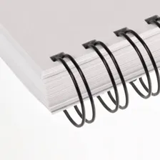 Wire-o Para Encadernação 3x1 A4 Preto 9/16 Até 110fls 100un Foto mini 3