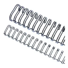 Wire-o Para Encadernação 3x1 A4 Preto 9/16 Até 110fls 100un Foto mini 2