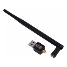 Wireless Adaptador Usb Wifi Sem Fio Lan B/g/n Antena Foto mini 1