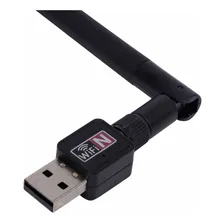 Wireless Adaptador Usb Wifi Sem Fio Lan B/g/n Antena Foto mini 3