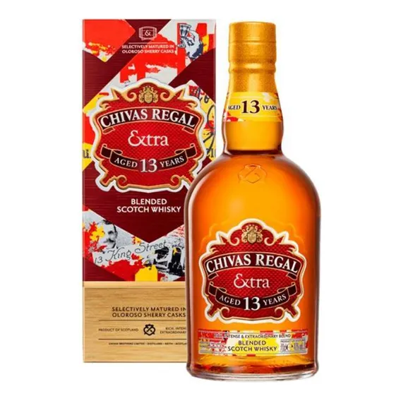 Wisky Chivas Regal Extra 13 Anos 750 Foto 1